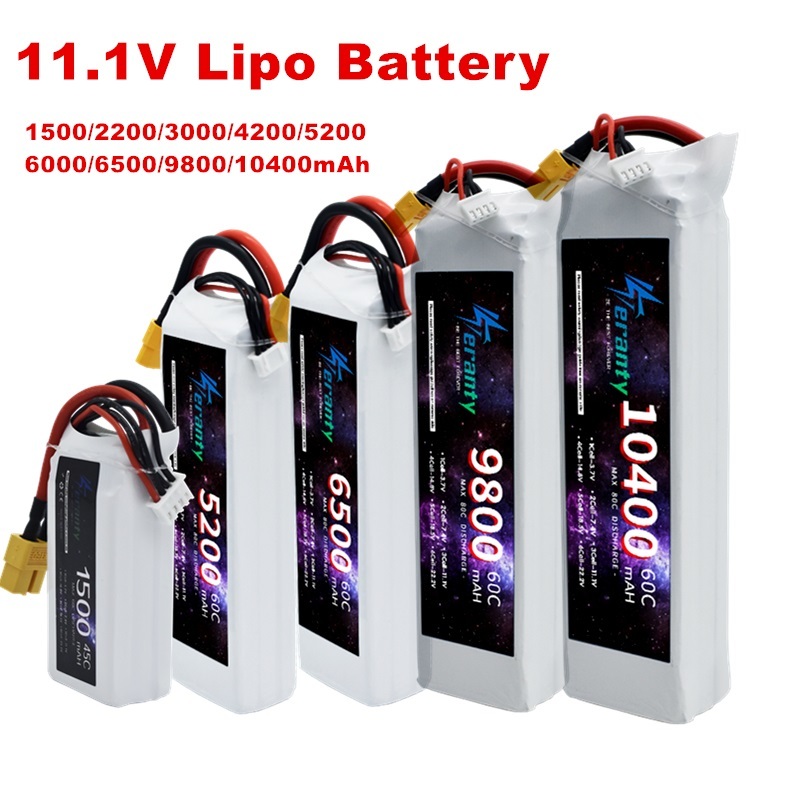 Drone Battery 4S - 3S 11.1V Lipo Pil Deans XT60