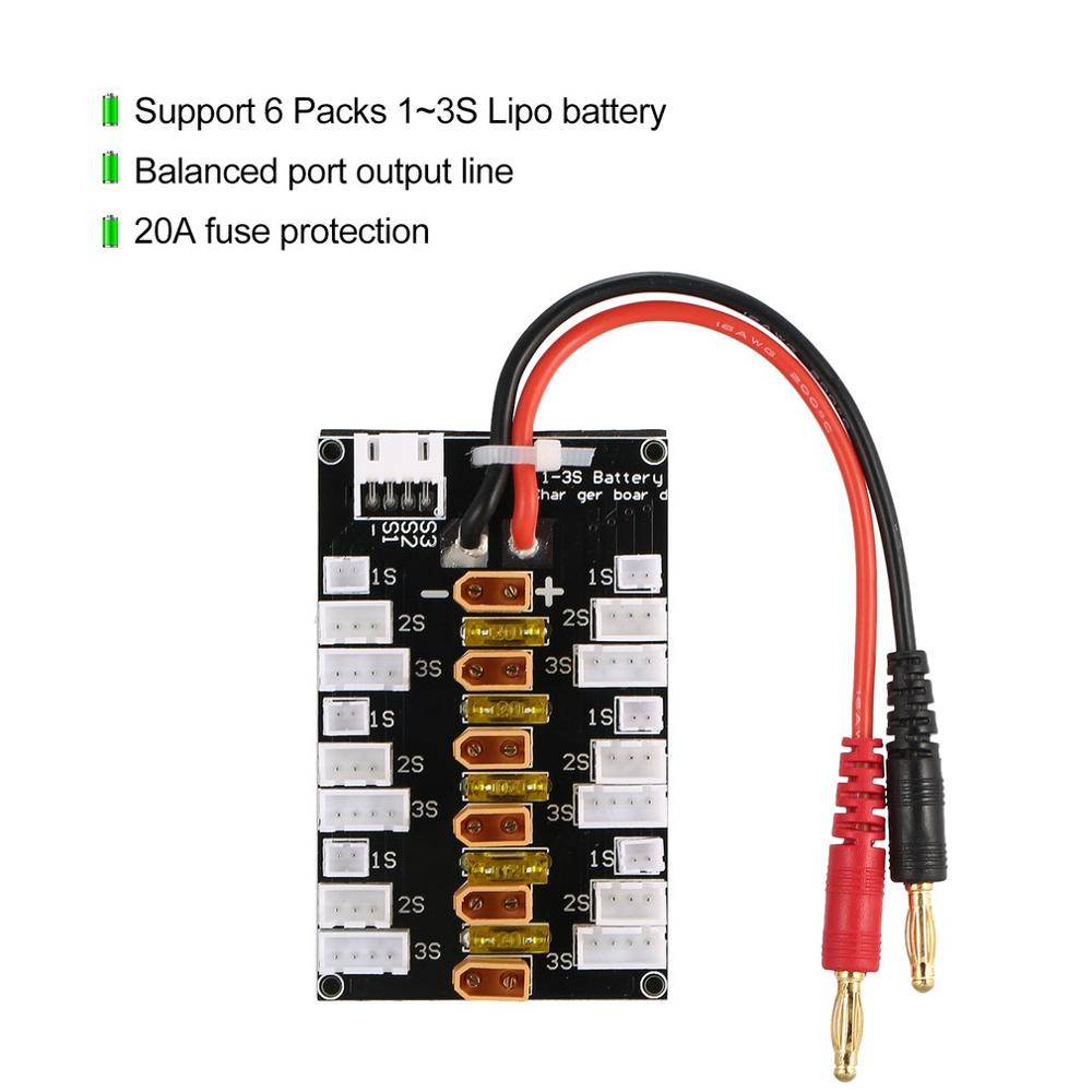 1S-3S 20A XT30 fişi Lipo pil p - Drone Battery Parallel Board incelemesi ve fiyatı